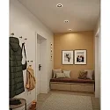 Paulmann recessed luminaire SORMUS round, set of 1 IP65, black matt  6,5W 560lm 3000K 100° 100° CRI >80