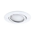 Indbygningslampe BASE COIN LED svingbar, sæt med 3, RGBW, ZigBee styrbar LED IP20