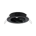 Paulmann Set of 3 Recessed luminaire CHOOSE, swivelling, IP23, 230V, max. 3x 10W Ø5.1cm, black matt