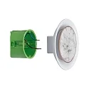 Paulmann Neordic LED Vægindbygningslampe Dekorative 2,5W 2700K, marmor hvid matt