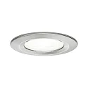Indbygningslampe NOVA LED stiv GU10 IP44, jern børstet  6,5W 470lm 4000K 36° 36° CRI >80