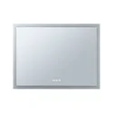 Paulmann Spejl med belysning MIRRA LED 80 X 60CM / WIDE firkantet, CCT Switch, med touch-dæmper, med varmefunktion IP44, hvid dæmpbar