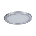 Paulmann LED Recessed Panel AERO VariFit, round, IP44, Ø 23cm, 18W 4000K, chrome matt