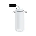 Paulmann Indbygningslampe TURNAL COIN, hvid mat dæmpbar 6W 470lm 2700K 100° 100° CRI >80