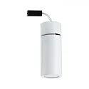 Loftlampe TURNAL COIN, hvid mat dæmpbar
