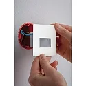 Indbygningslampe EDGE, hvid mat 1,2W 50 | 100lm 2700K 100° 100°