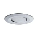 recessed luminaire CALLA swivelling, set of 3 IP65, chrome matt dimmable 5W 430 | 550lm 3000K 100° 100° CRI >80