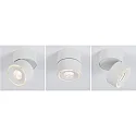 Paulmann Spot SPIRCLE LED drejelig, vipbar IP20, hvid mat 
