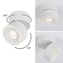 Paulmann Spot SPIRCLE LED drejelig, vipbar IP20, hvid mat 