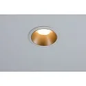 Paulmann Indbygningslampe COLE COIN LED stiv IP44, guld mat, hvid dæmpbar 6,5W 460lm 2700K 100° 100° CRI >80