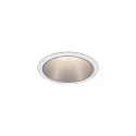 Paulmann Set of 3 Recessed spot LED COLE IP44, fixed, with LED COIN Module, 230V, 6.5W 2700K460lm 100°, 3-step dimmable, white / silver