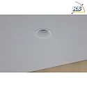 Paulmann Indbygningslampe CYMBAL COIN LED stiv IP20, hvid mat dæmpbar