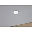Paulmann Indbygningslampe CYMBAL COIN LED stiv, Dim-To-Warm, sæt med 3 IP44, hvid mat dæmpbar 19,5W 440lm 2000-2700K 45° 45° CRI >80