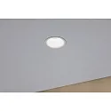 Paulmann Indbygningslampe CYMBAL COIN LED stiv, Dim-To-Warm, sæt med 3 IP44, hvid mat dæmpbar 19,5W 440lm 2000-2700K 45° 45° CRI >80