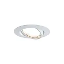 recessed luminaire BASE COIN swivelling, set of 3, switchable IP20, white  15W 370lm 3000K 100° 100° CRI > 80