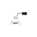 Paulmann recessed luminaire NOVA COIN LED round, rigid IP44, white matt  460lm 2700K 100° 100° CRI >80