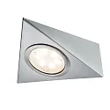 Paulmann LED Møbler Lampe PIR LED Skab armatur, sæt af 3, 3x2,8W, 12VA, 230V/12V, jern børstet
