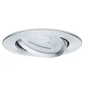 Paulmann Paulmann Indbygningslampe Nova, IP23, rund, sæt af 1, ekskl. lyskilde, maks. 35W, GU10, aluminium