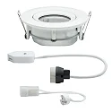 Paulmann Paulmann Indbygningslampe LED Nova, IP65, rund, maks. 35W, sæt af 1 drejelig, hvid