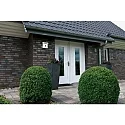 Paulmann LED Husnummer lampe SPECIAL LINE LED Solarlampe, IP44, 1x0,2W, rustfrit stål/hvid