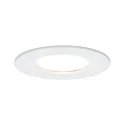 Paulmann Recessed luminaire LED Coin Slim, IP44, round, 6,8W, set of 1 dimmable, white
