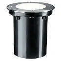 Paulmann Paulmann Plug&Shine Floor recessed luminaire IP67 6W 24V silver swiveling, 609lm, 3000K, 20° swivel range