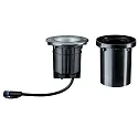 Paulmann Plug&Shine Gulvindbygningslampe IP67 6W 24V sølv drejelig