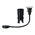 Paulmann Paulmann Plug&Shine Gulvindbygningslampe Floor Mini IP65 3x2,5W 55mm sølv, 3000K