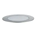 Paulmann Paulmann Plug&Shine Gulvindbygningslampe FLOOR ECO, IP65, 24V, 1.3W 3000K 50lm 90°, dæmpbar, sølv