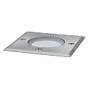Paulmann Paulmann Floor recessed luminaire IP67 3,5W GU10 stainless steel, 108x108mm eckig