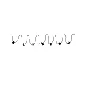 Paulmann Plug&Shine Lys string IP44 3000K 24V med 7 Lamper