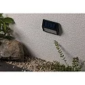 Paulmann Solar væglampe DAYTON med lysstyrkesensor IP44, antracit 