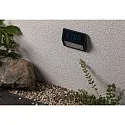Paulmann Solar væglampe DAYTON med lysstyrkesensor IP44, antracit 