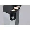 Paulmann Solar gulvlampe SOLEY med bevægelsesdetektor IP44, antracit 