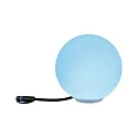 Paulmann Udendørs lampe LED PLUG&SHINE GLOBE RGBW, ZigBee styrbar IP65, hvid dæmpbar