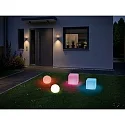 Paulmann Udendørs lampe LED PLUG&SHINE GLOBE RGBW, ZigBee styrbar IP65, hvid dæmpbar