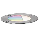 Paulmann Outdoor Plug & Shine ZigBee LED Floor recessed luminaire, IP65, 24V, 3.6W RGB/W 350lm 93°, dimmable