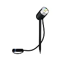 Udendørs lampe LED PLUG&SHINE PIKE RGBW, ZigBee styrbar IP44, antracit dæmpbar