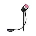 Paulmann Udendørs lampe LED PLUG&SHINE PIKE RGBW, ZigBee styrbar IP44, antracit dæmpbar
