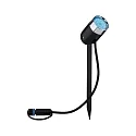 Paulmann Udendørs lampe LED PLUG&SHINE PIKE RGBW, ZigBee styrbar IP44, antracit dæmpbar