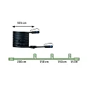 Paulmann Udendørs lampe LED PLUG&SHINE CLASSIC stiv IP65, antracit 