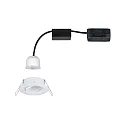 Paulmann Indbygningslampe NOVA MINI LED svingbar IP23, hvid mat  4W 310lm 2700K 38° 38° CRI >80
