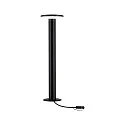 Pælelampe PLUG&SHINE PLATE LED IP44, antracit dæmpbar