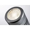 Paulmann outdoor spot PLUG&SHINE RADON LED swivelling, rotatable IP65, grey dimmable