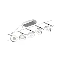 Rebsystem LED WIRE SYSTEMS CORDUO CIRCLE rund, sæt med 5, omskiftelig IP20