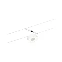 Paulmann Rebsystem LED WIRE SYSTEMS CORDUO CIRCLE rund, sæt med 5, omskiftelig IP20, chrom, hvid mat 
