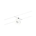 Paulmann Rebsystem LED WIRE SYSTEMS CORDUO CIRCLE rund, sæt med 5, omskiftelig IP20, chrom, hvid mat 