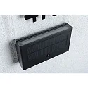Paulmann Belyst husnummer NEDA up / down, med bevægelsesdetektor, med lysstyrkesensor IP44, antracit 