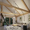 Paulmann LED systemlampe ULine PENDEL BALL Ø 15CM med diffuser, balleformet IP20, sort mat dæmpbar