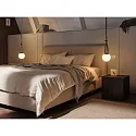 Paulmann LED systemlampe ULine PENDEL BALL Ø 15CM med diffuser, balleformet IP20, sort mat dæmpbar
